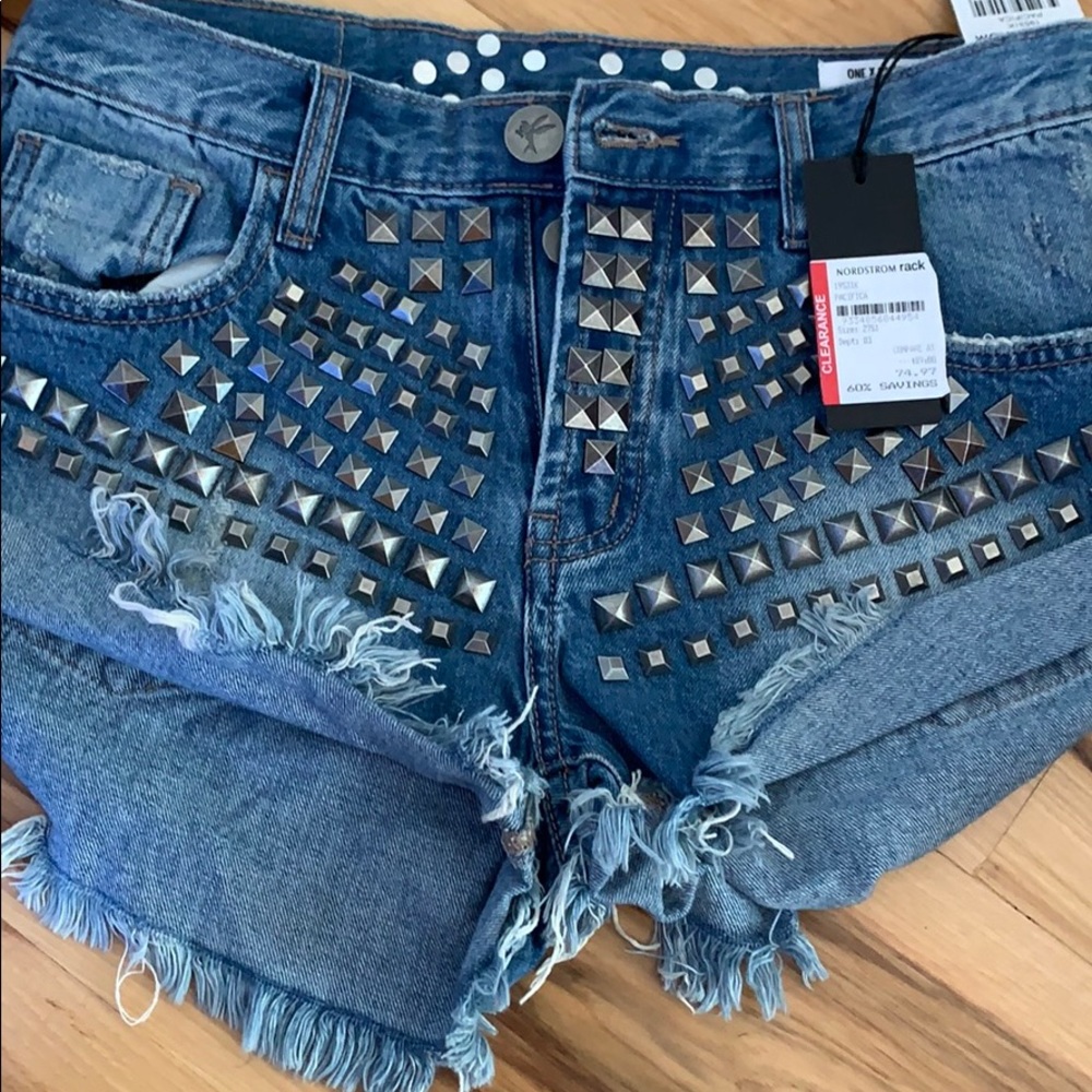 Jean shorts